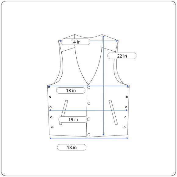 Jordache Vintage Unisex Red Leather Western Country Boho Vest Sz M - Picture 10 of 10